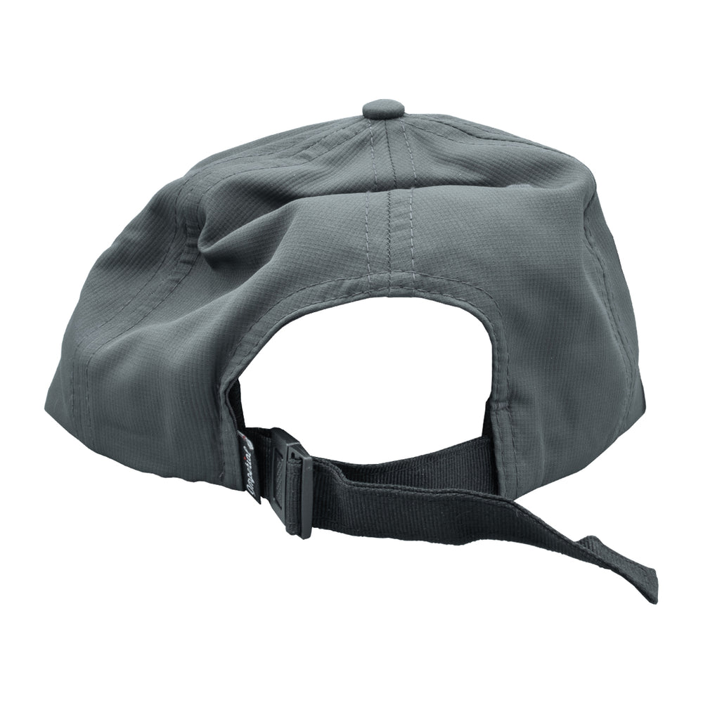 MTS Logo The Backwoods Flat Bill Performance Cap Dark Grey