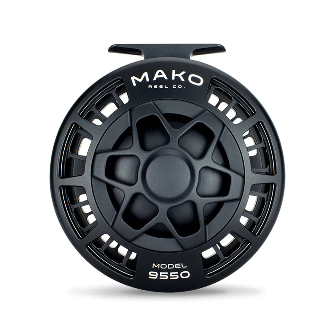 Mako 9550-1012 Inshore Fly Reel Matte Black on Black Right Hand