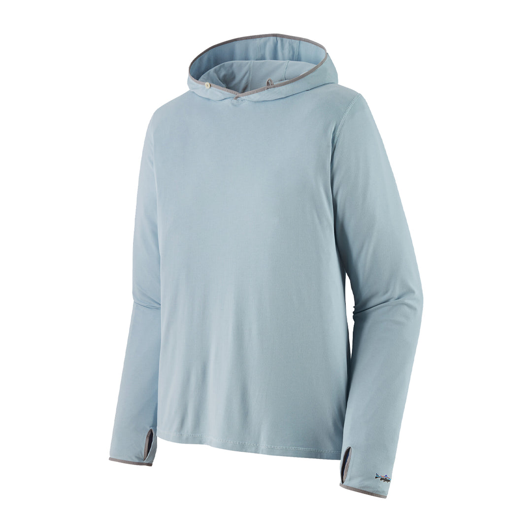 Patagonia MTS Logo Tropic Comfort Natural Hoody Steam Blue