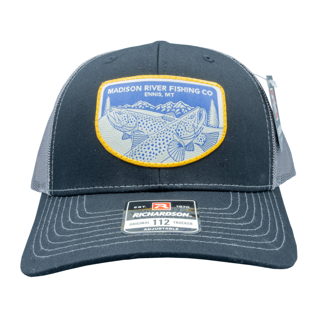 MRFC Logo Casey Underwood Midnight Sippers 112 Trucker Charcoal/Black –  Madison River Fishing Company