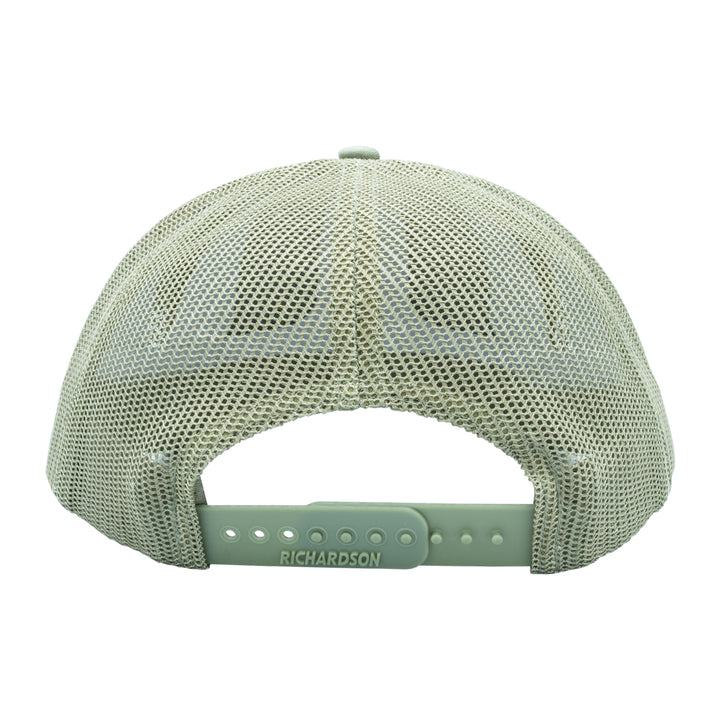 Richardson MRFC Logo Casey Underwood Midnight Sippers 112 Trucker Loden - Madison River Fishing Company