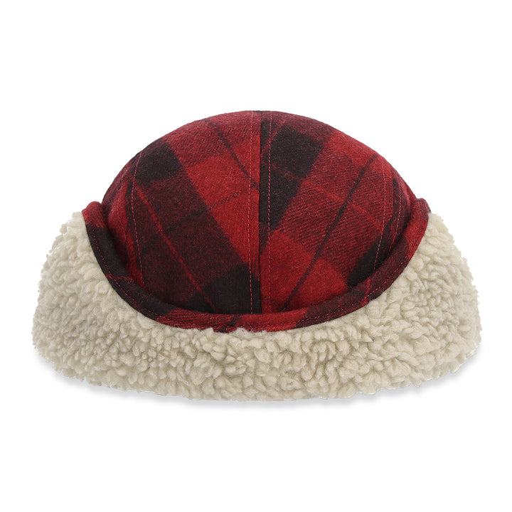 Simms Coldweather Cap Red Buffalo Plaid