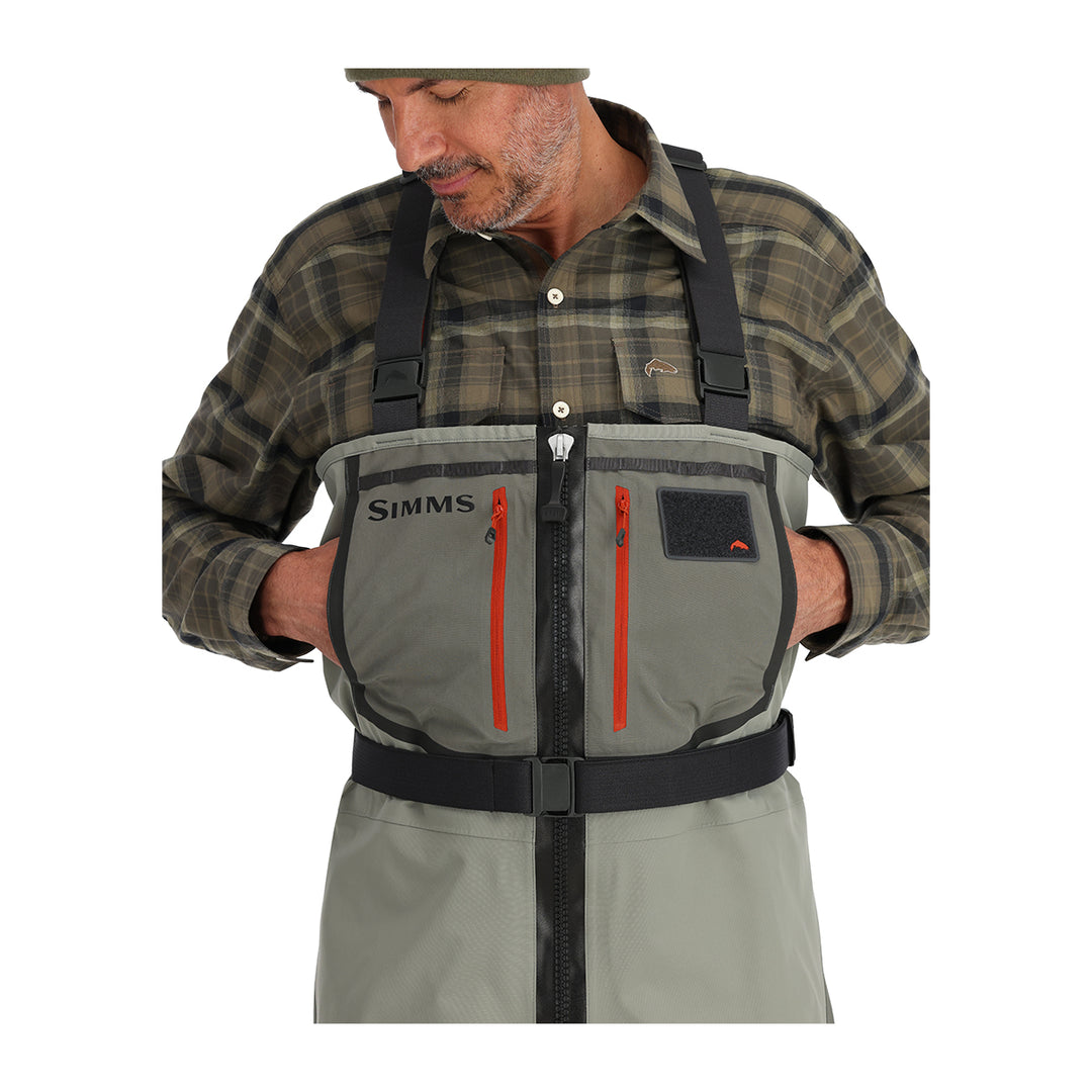 Simms Freestone Z Stockingfoot Wader Smoke - Madison River Fishing Company