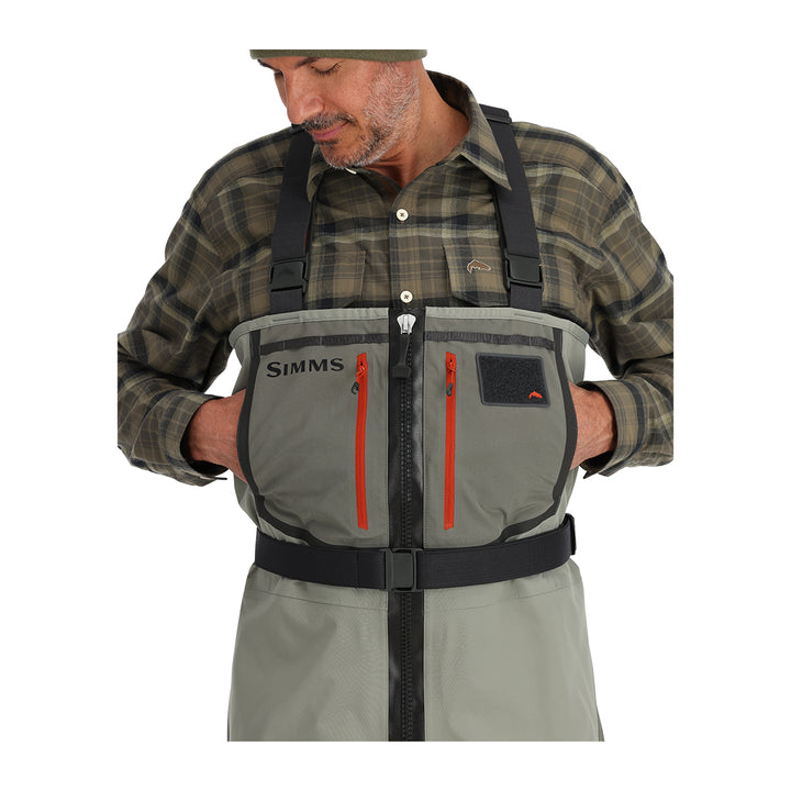 Simms Freestone Z Stockingfoot Wader Smoke - Madison River Fishing Company