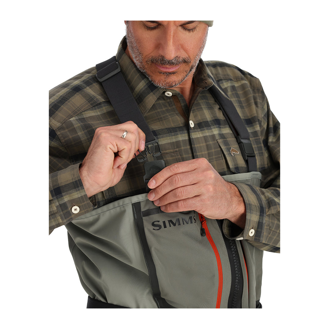 Simms Freestone Z Stockingfoot Wader Smoke - Madison River Fishing Company