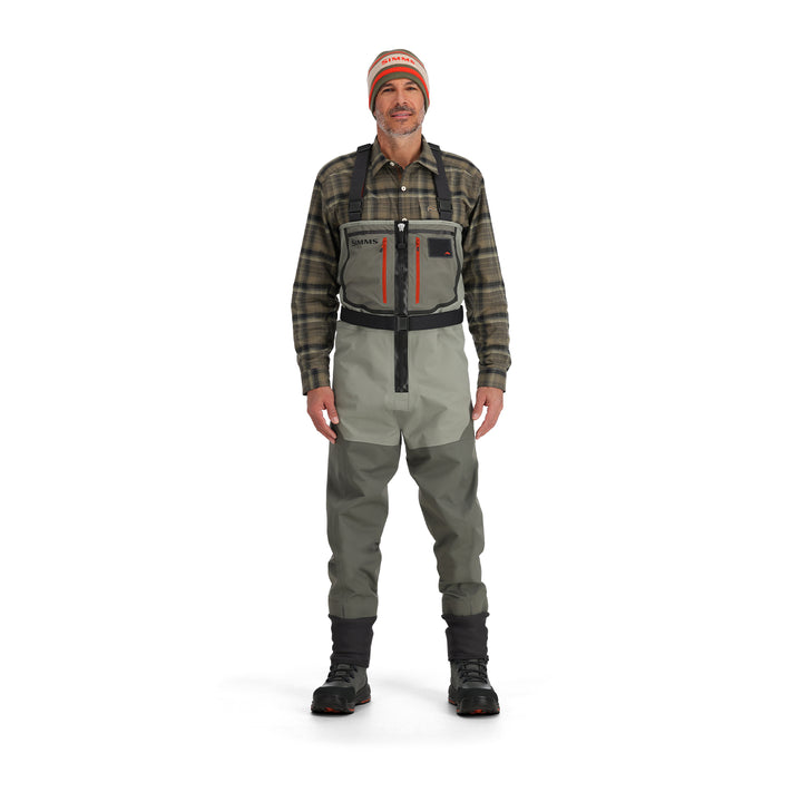 Simms Freestone Z Stockingfoot Wader Smoke - Madison River Fishing Company