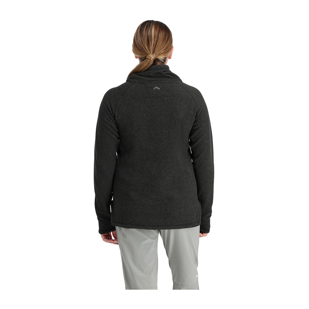 Simms Women's Rivershed Sweater Black Heather