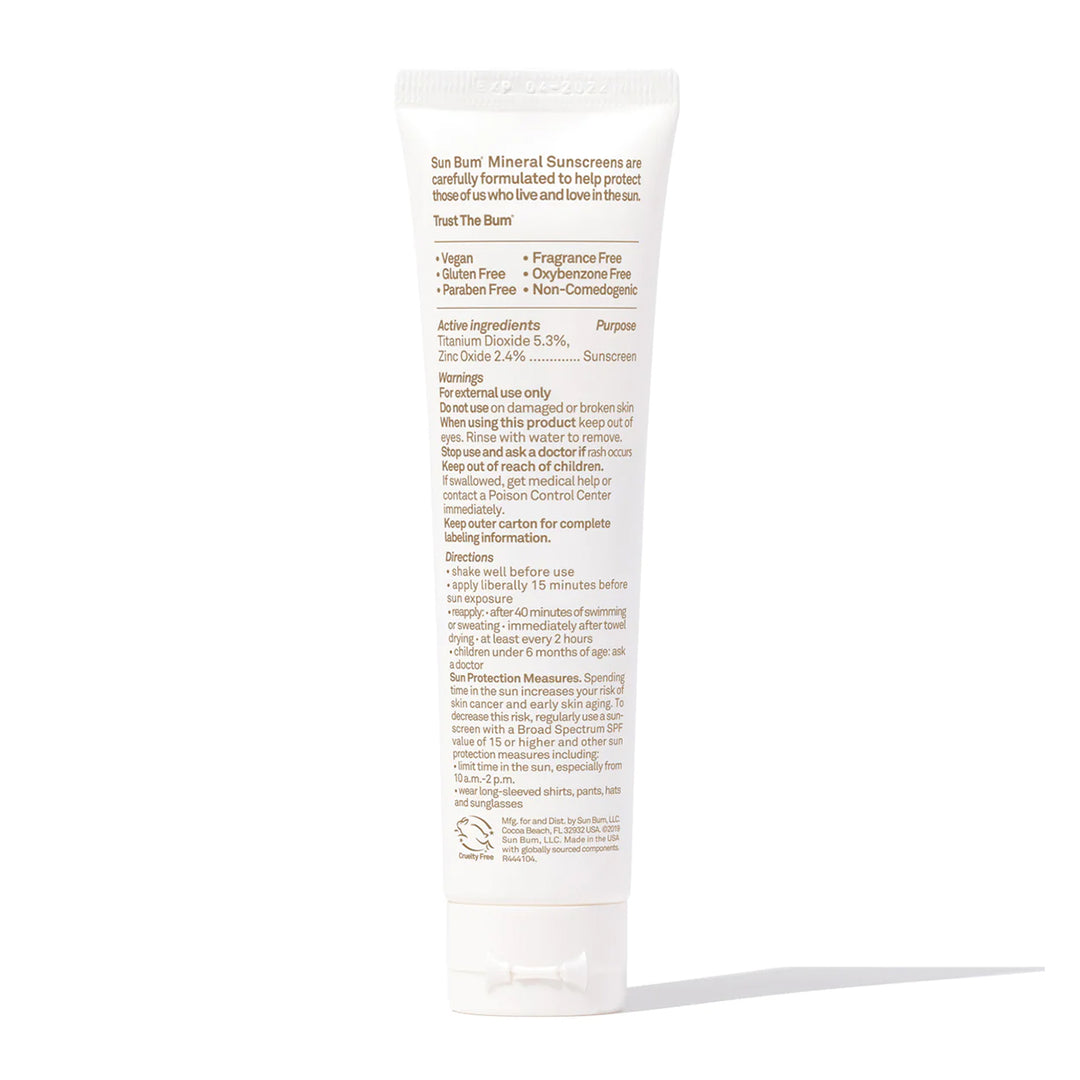 Sun Bum Mineral SPF 30 Tinted Sunscreen Face Lotion - Madison River Fishing Company