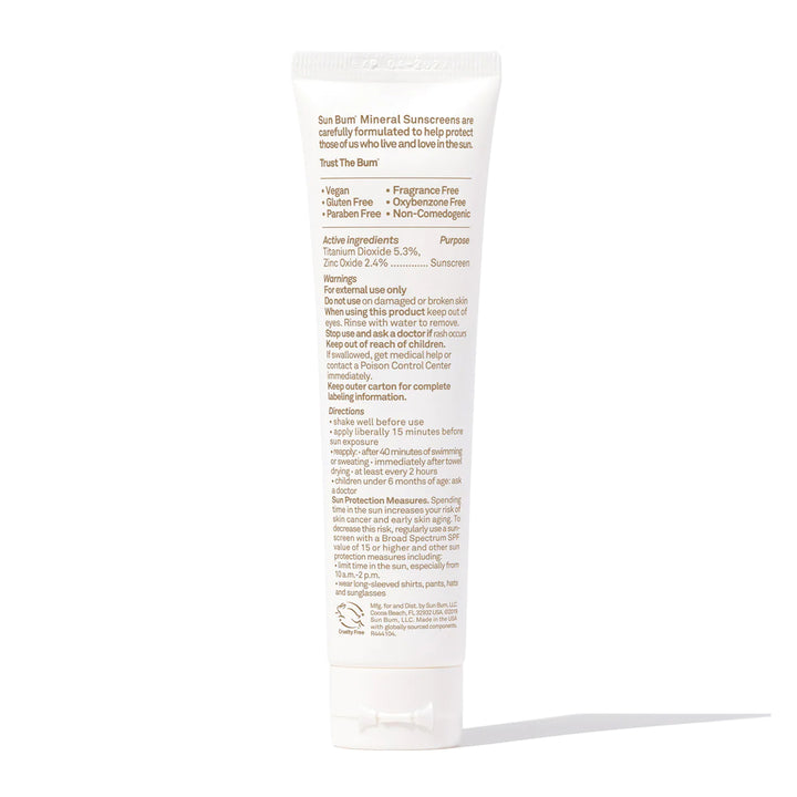 Sun Bum Mineral SPF 30 Tinted Sunscreen Face Lotion - Madison River Fishing Company