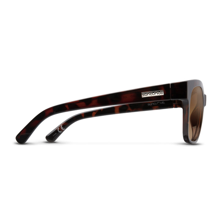 Suncloud Affect Sunglasses Tortoise Polarized Brown - Madison River Fishing Company