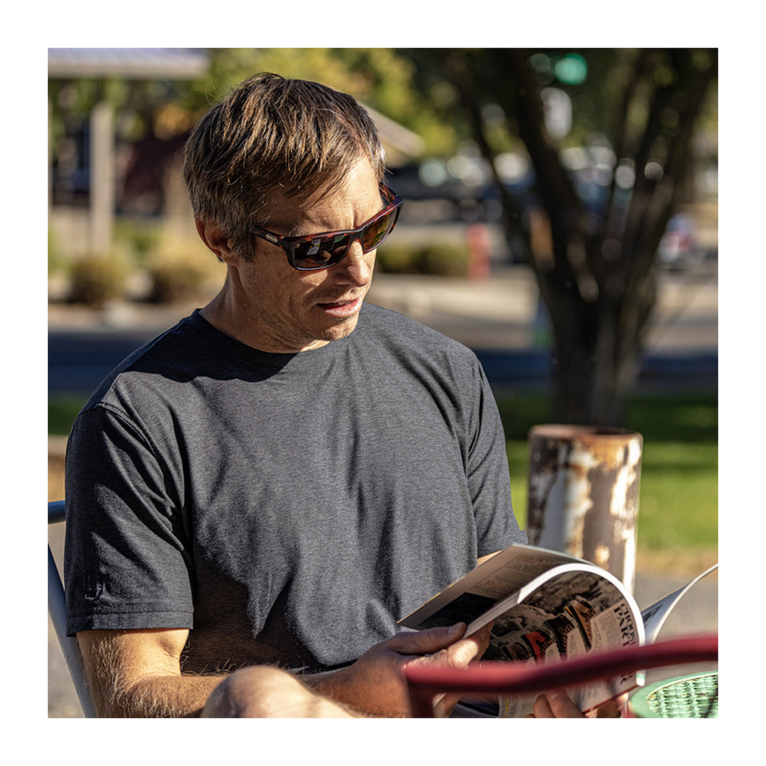 Suncloud Mayor Reader Matte Tortoise Polar Brown - Madison River Fishing Company