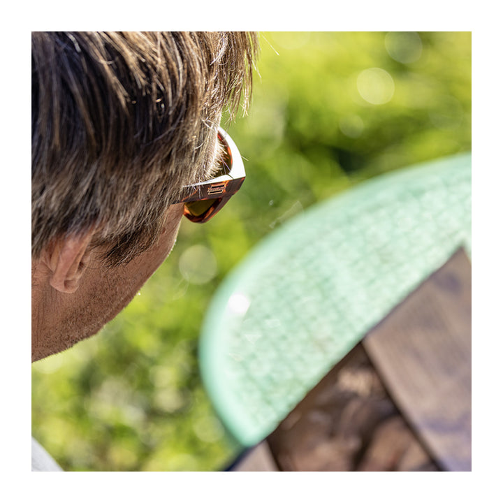 Suncloud Mayor Reader Matte Tortoise Polar Brown - Madison River Fishing Company