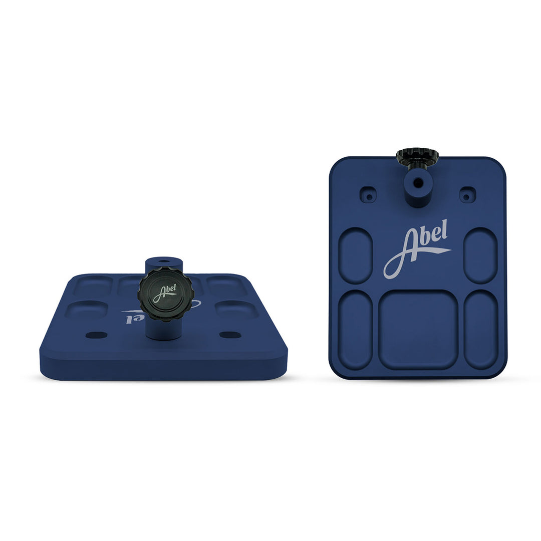 Abel Vise Base Satin Deep Blue - Madison River Fishing Company