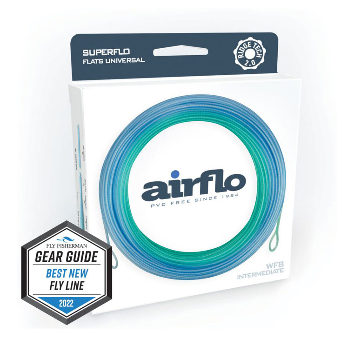 AirFlo Ridge 2.0 Flats Universal Taper Intermediate Fly Line Teal/Aqua