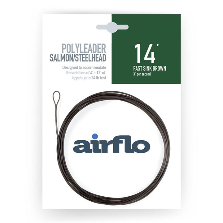 AirFlo Salmon/Steelhead Polyleader 14' - 24lb - Madison River Fishing Company