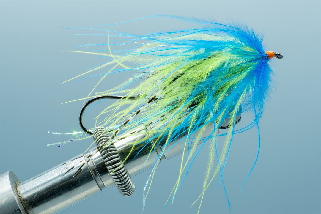 Hoh Bo Spey Chartreuse/Blue