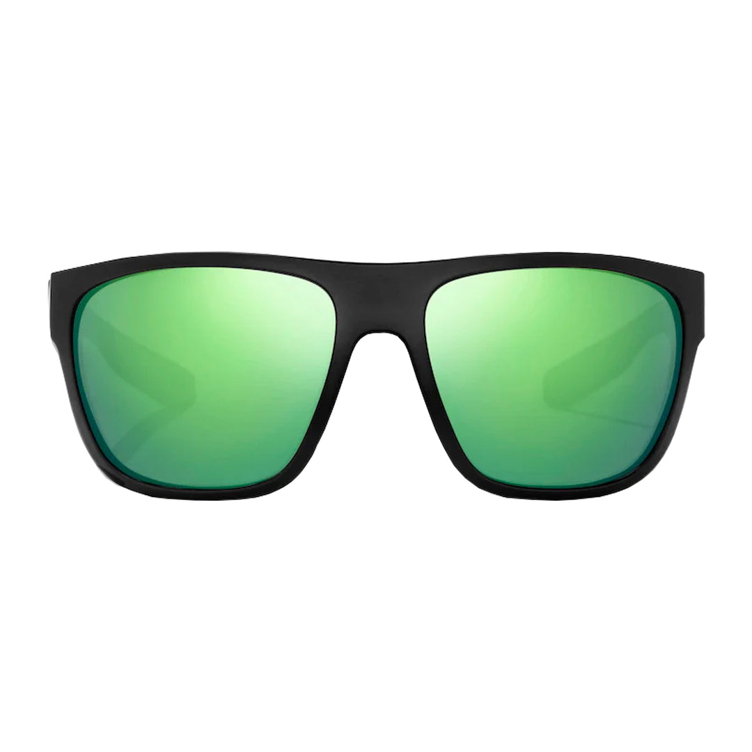 Bajio Sunglasses Las Rocas Black Matte Green Mirror Glass - Madison River Fishing Company