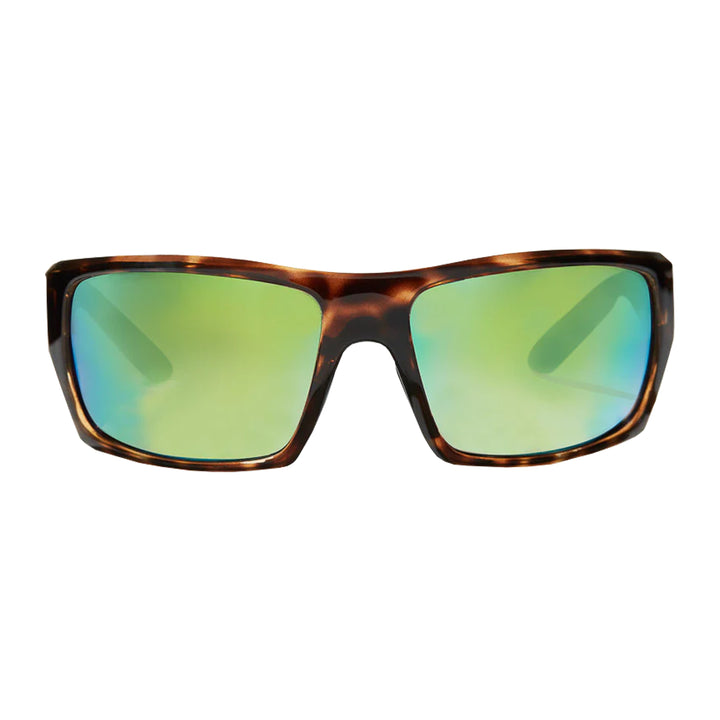 Bajio Sunglasses Nato Bifocal Brown Tortoise Gloss Green Mirror Poly