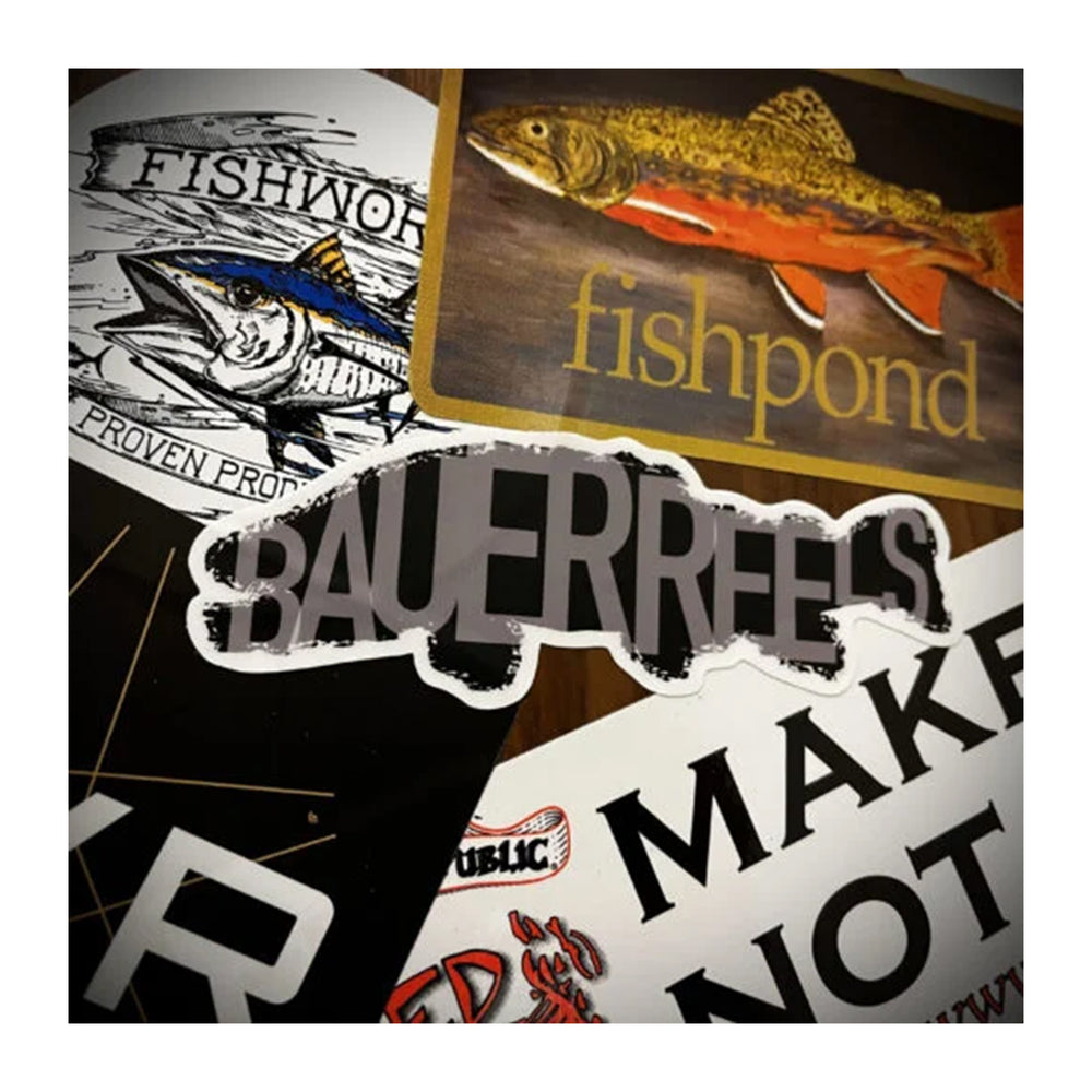 Bauer Brown Trout Sticker 5"