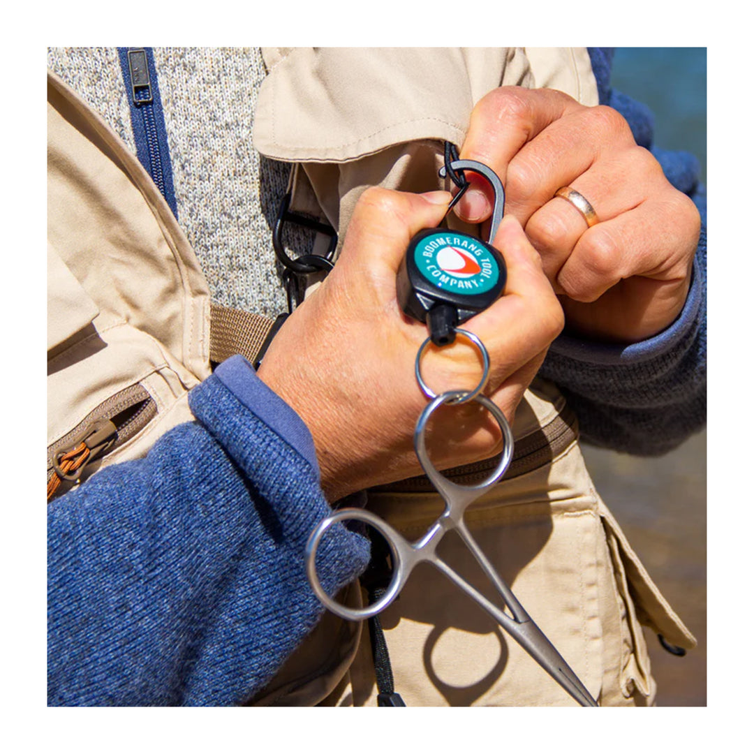 Boomerang Tool Mid Size Zinger, Carabiner - Madison River Fishing Company