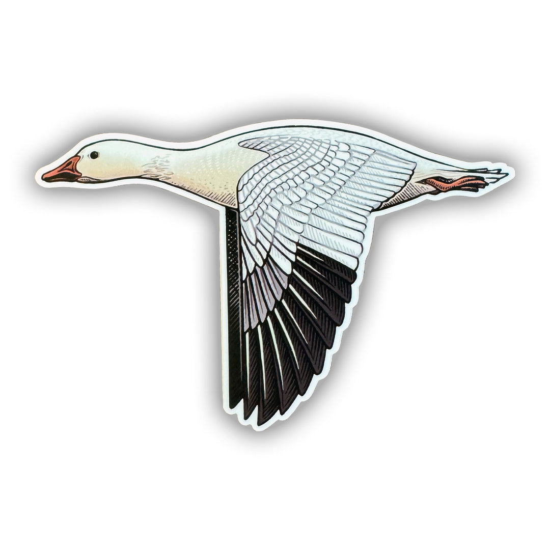 Casey Underwood Snow Goose Sticker