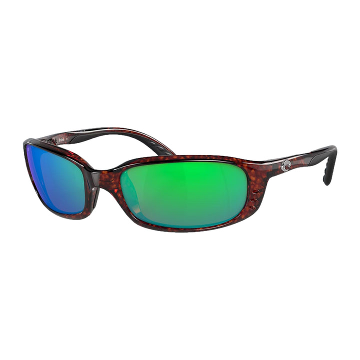 Costa Brine Sunglasses Tortoise Green Mirror 580P