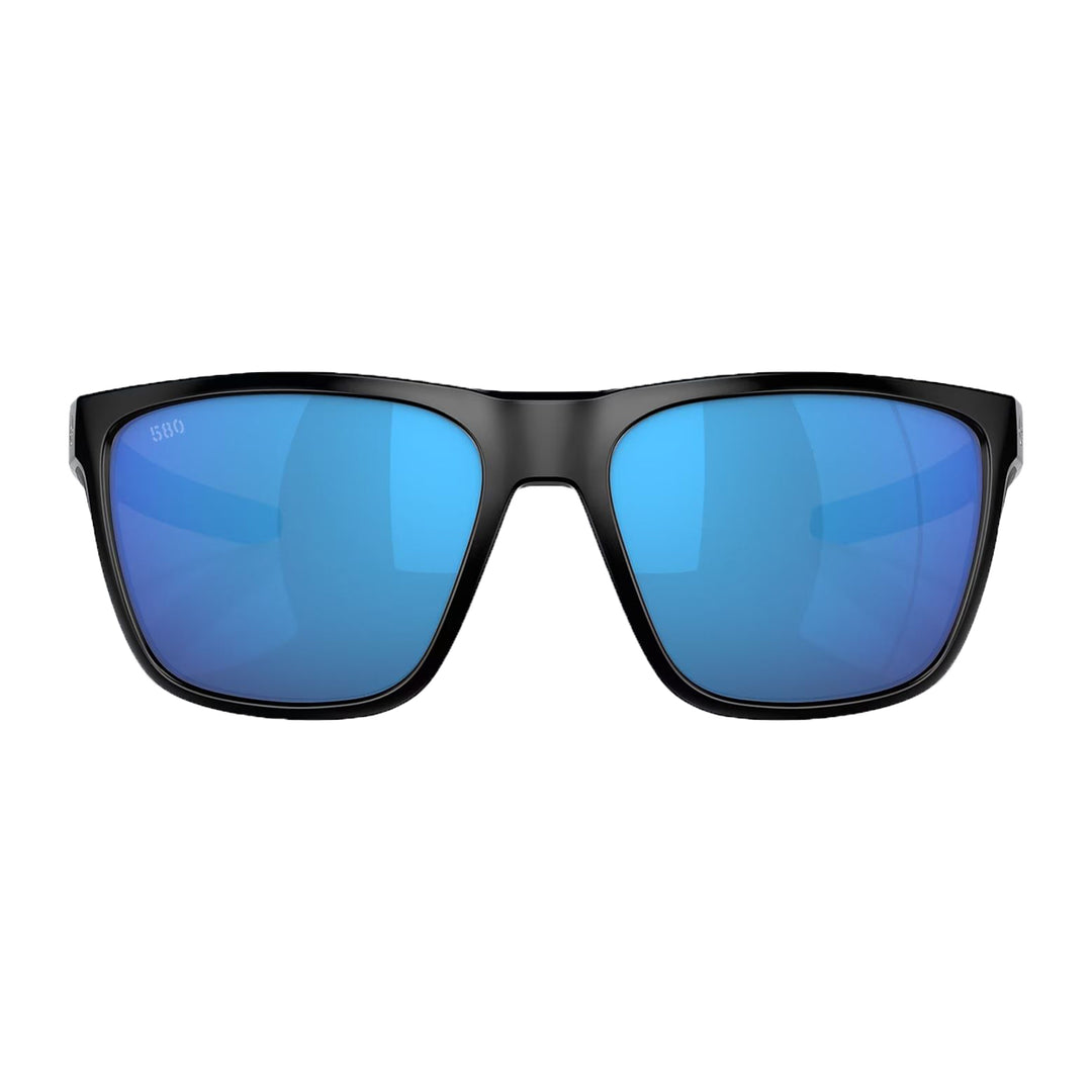 Costa Ferg Sunglasses Matte Black Blue Mirror 580G