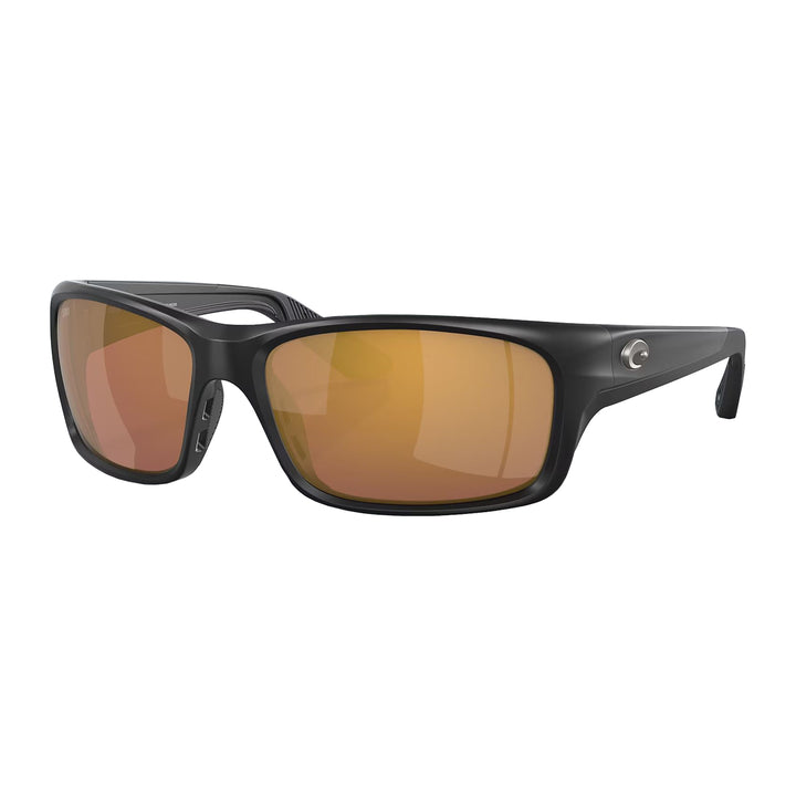 Costa Jose Pro Sunglasses Matte Black Gold Mirror 580G - Madison River Fishing Company