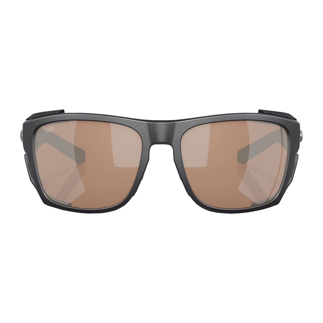Costa King Tide 6 Sunglasses Black Pearl Sunrise Silver Mirror 580G - Madison River Fishing Company