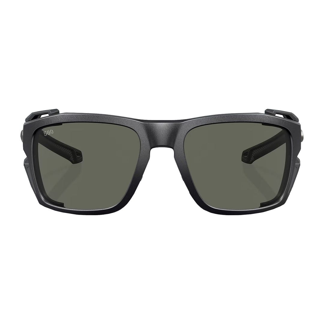 Costa King Tide 8 Sunglasses Black Pearl Sunrise Silver Mirror 580G