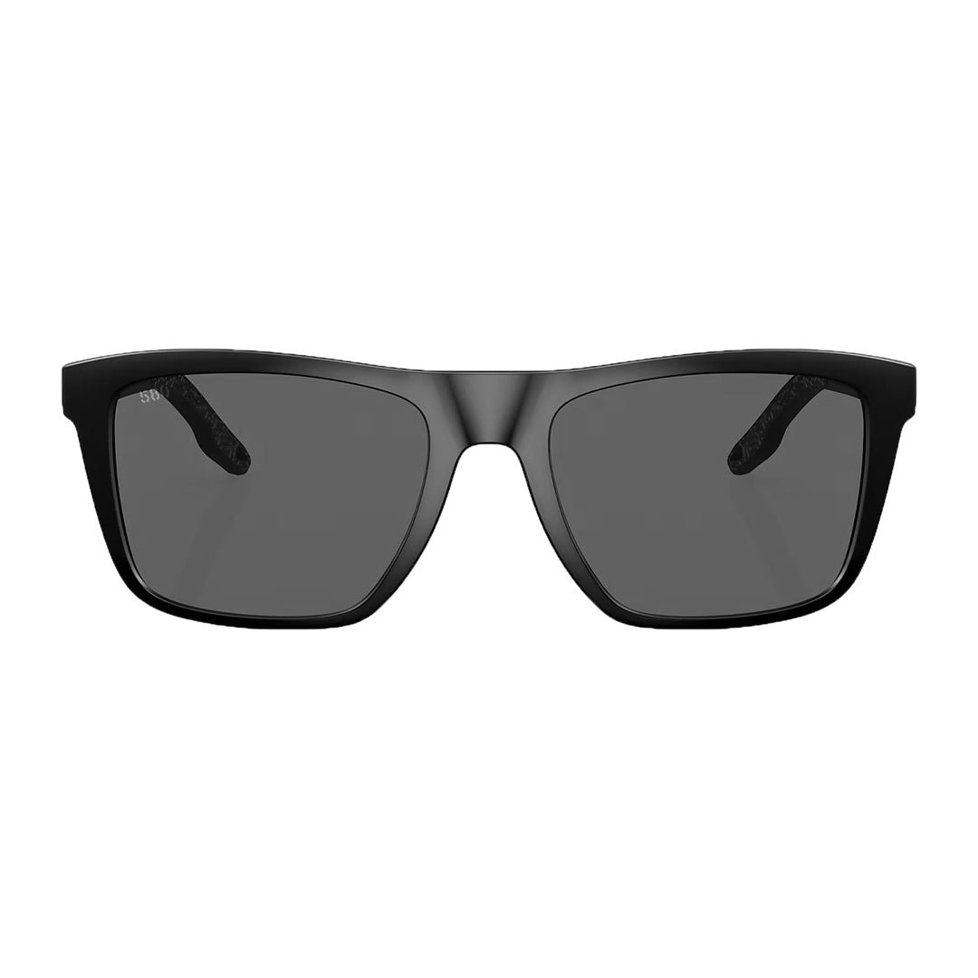 Costa Mainsail Sunglasses Matte Black Gray 580P