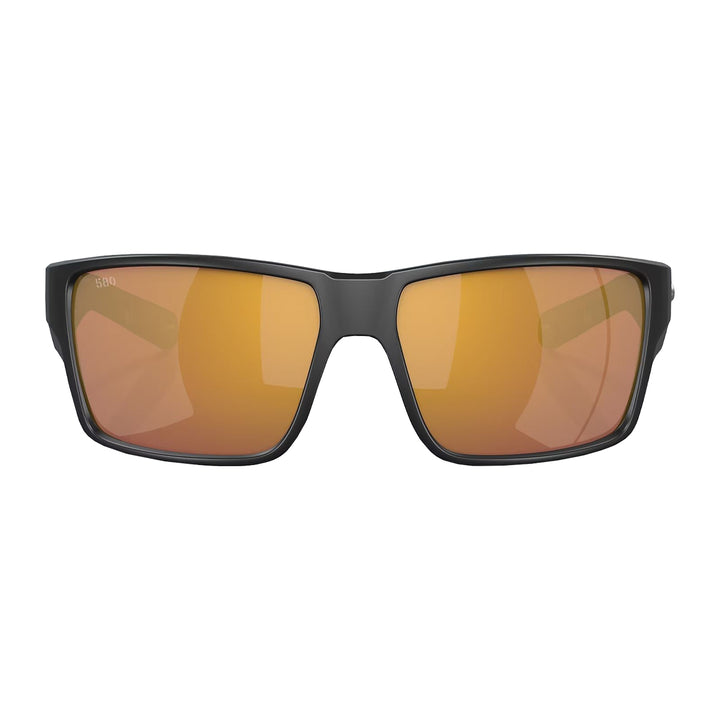 Costa Reefton Pro Sunglasses Matte Black Gold Mirror 580G