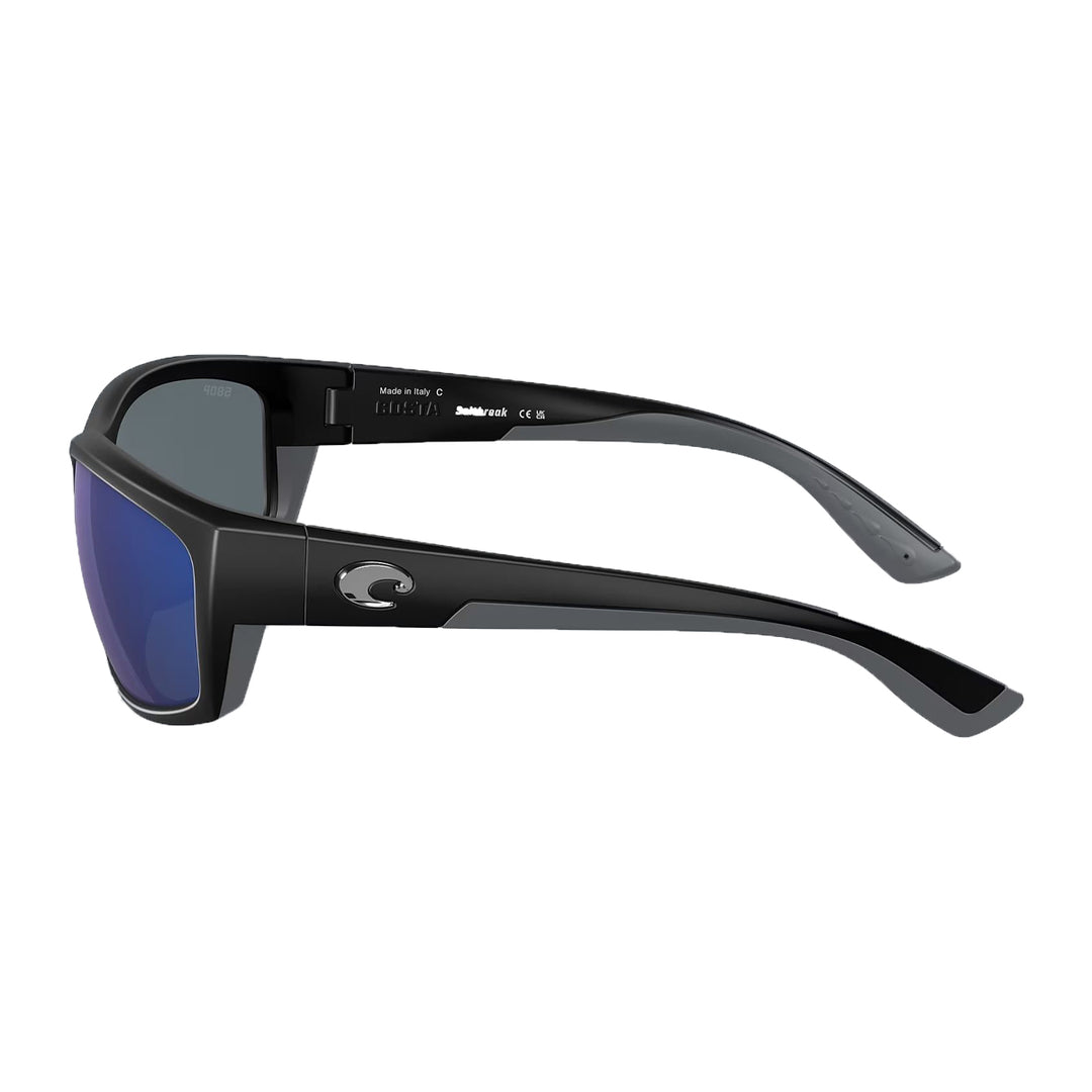 Costa Salt Break Sunglasses Black Blue Mirror 580P – Madison River