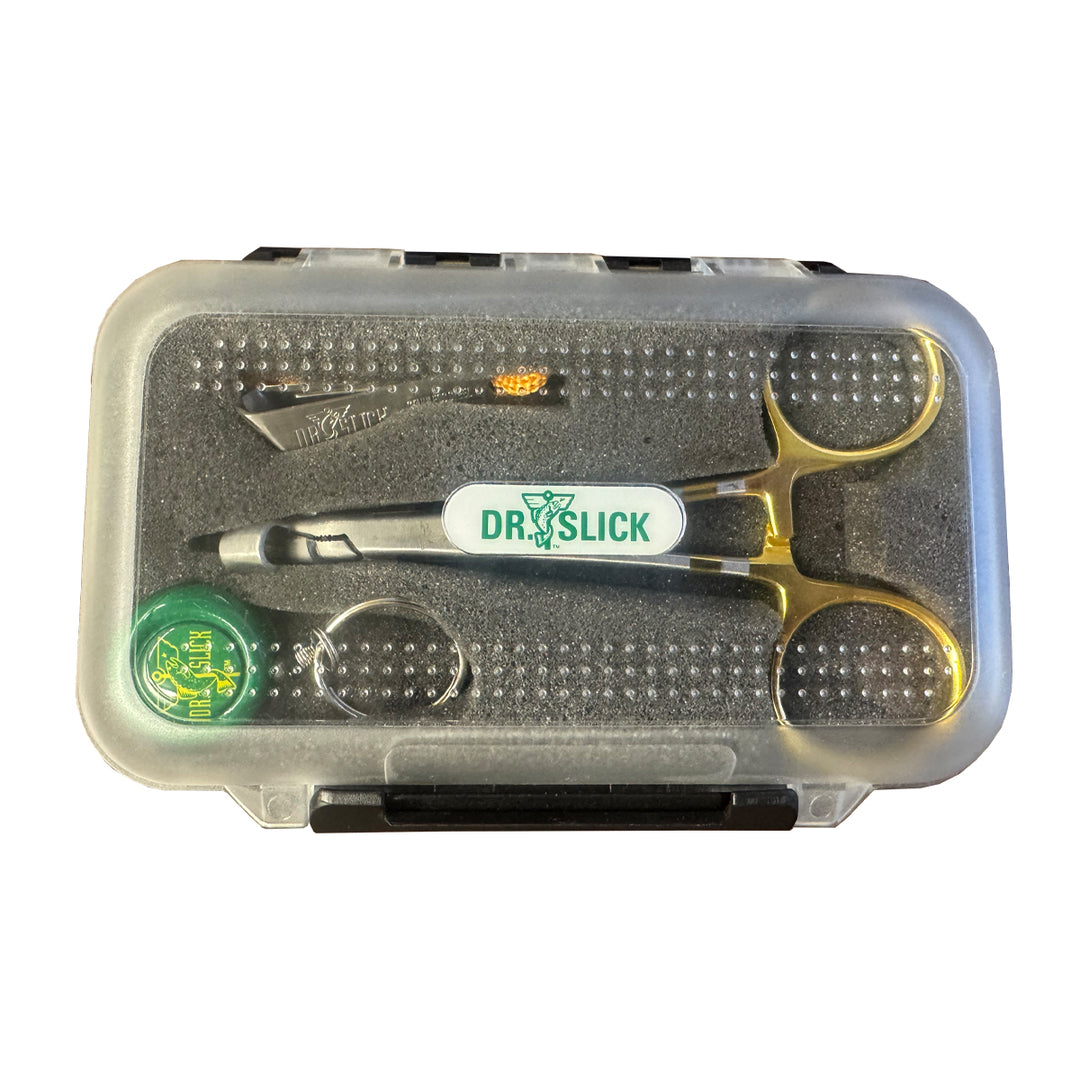 Dr. Slick Release Clamp Nipper Gift Set in Medium Fly Box