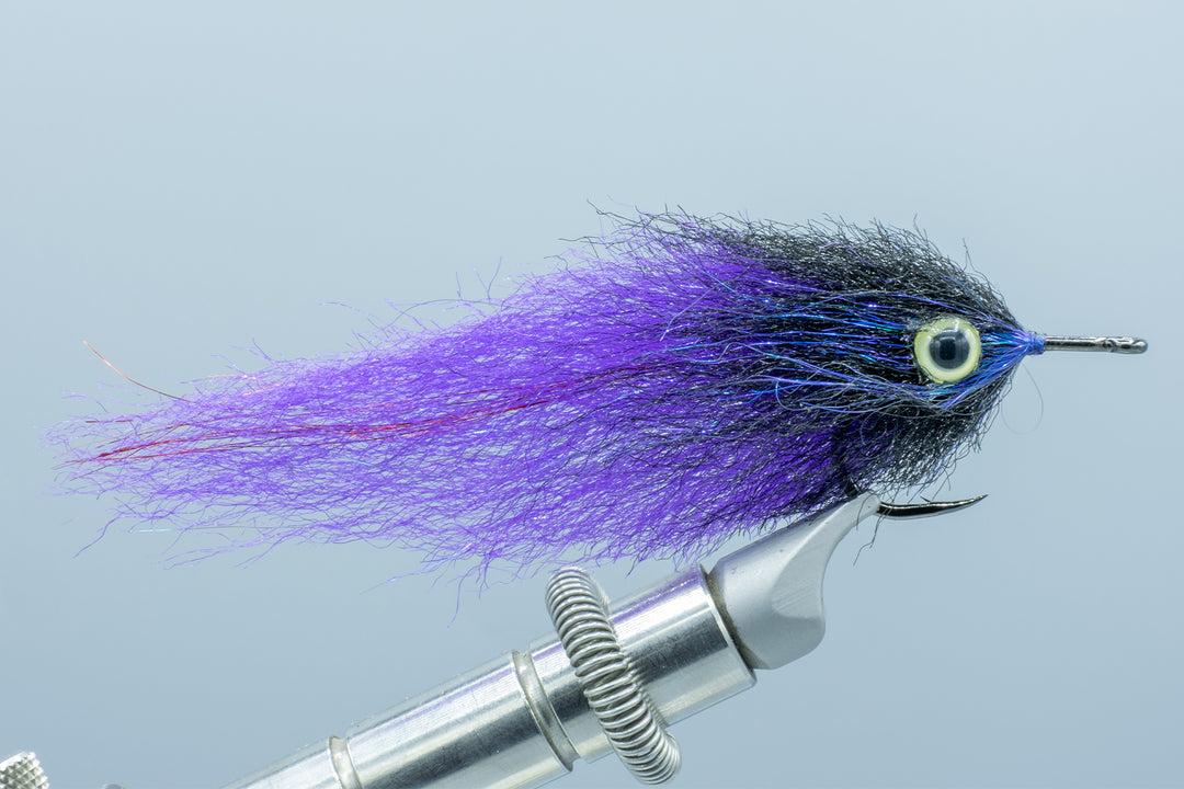 best tarpon fly reels Tarpon Streamer Black/Purple #2/0