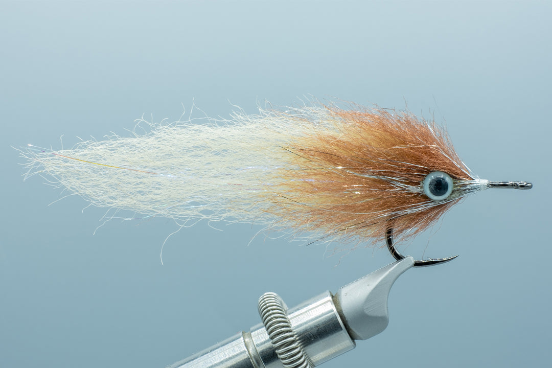 best streamer fly reel Tarpon Streamer Brown/Tan #2/0 – Madison River Fishing Company