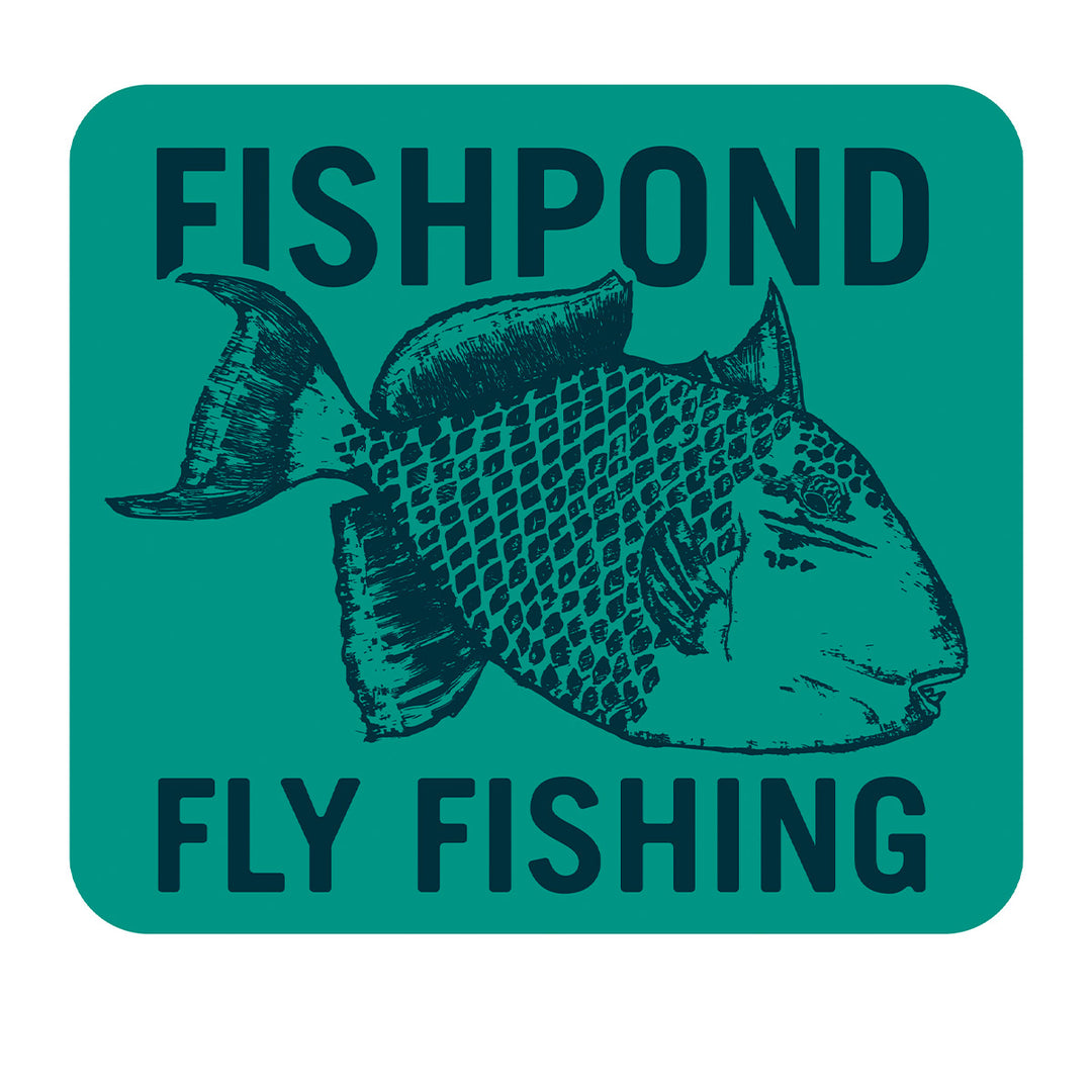 Fishpond Trigger Sticker 5"