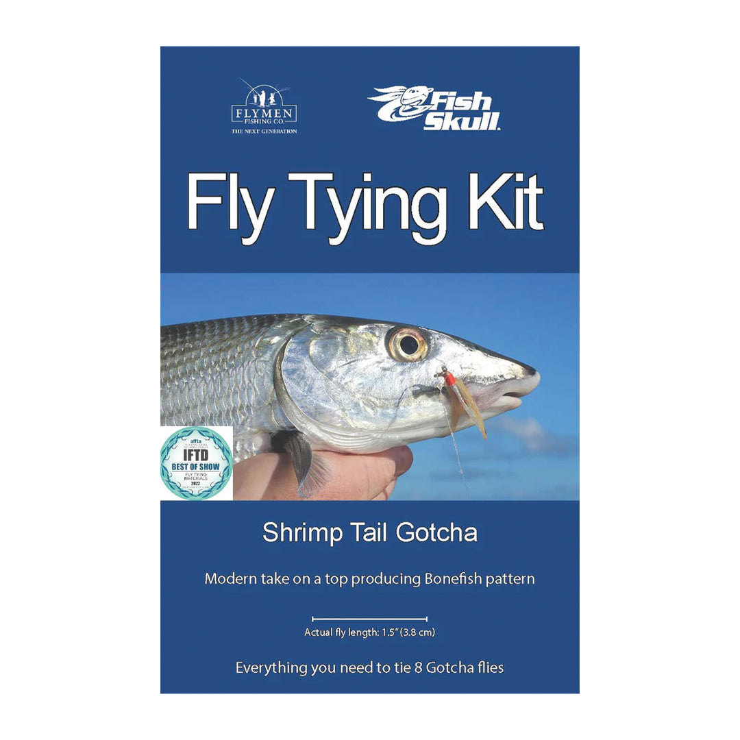 Flymen Fishing Company Shrimp Tail Gotcha Fly-Tying Kit
