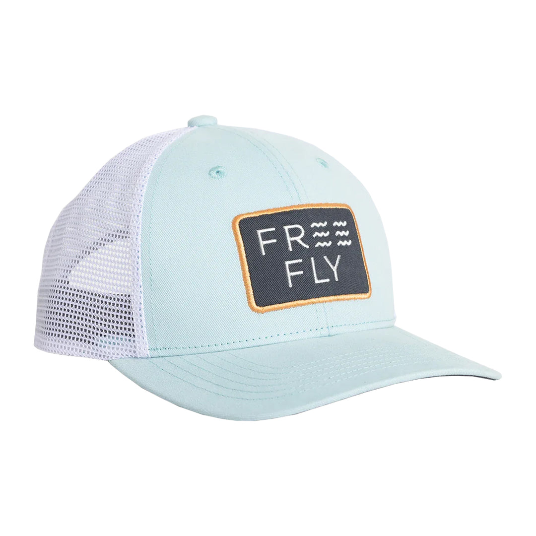 Free Fly Wave Trucker Hat Sea Mist - Madison River Fishing Company