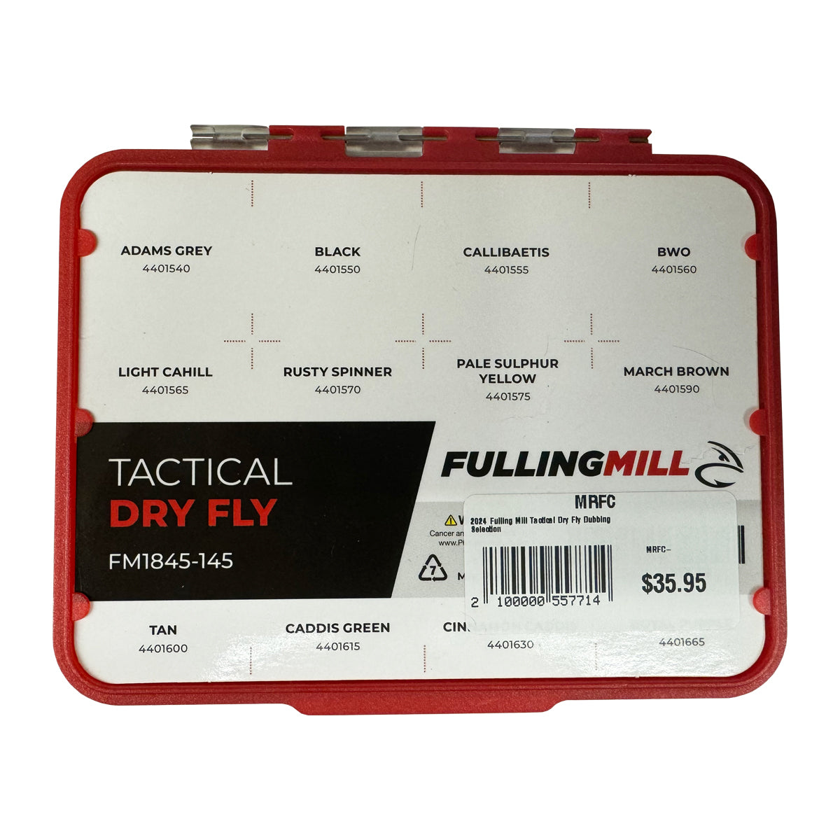 Fulling Mill Tactical Dry Fly Dubbing Selection – Madison River Fishing ...