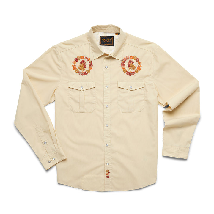 Howler Bros Gaucho Snapshirt Ring Around the Rooster