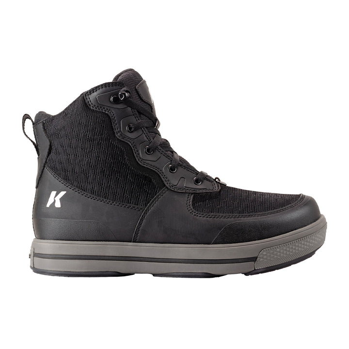 Korkers Stealth Sneaker Boot w/ Fixed Kling-On Rock Soles Black - Madison River Fishing Company