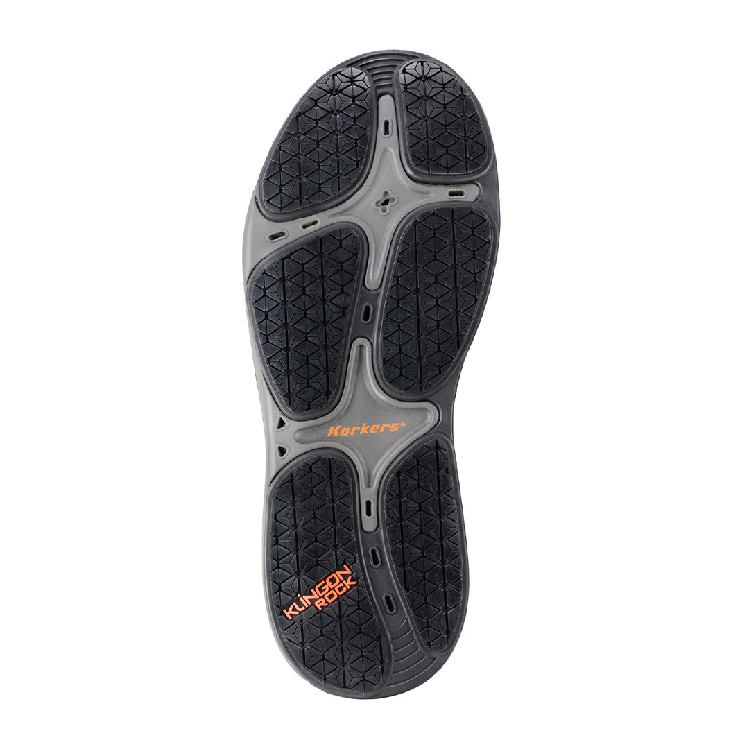 Korkers Stealth Sneaker Boot w/ Fixed Kling-On Rock Soles Black - Madison River Fishing Company