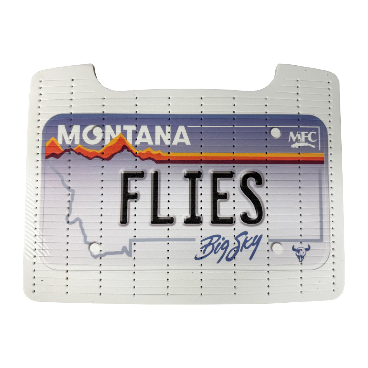 MFC Boat Box Drying Patch Montana License Plate – Madison River Fishing ...
