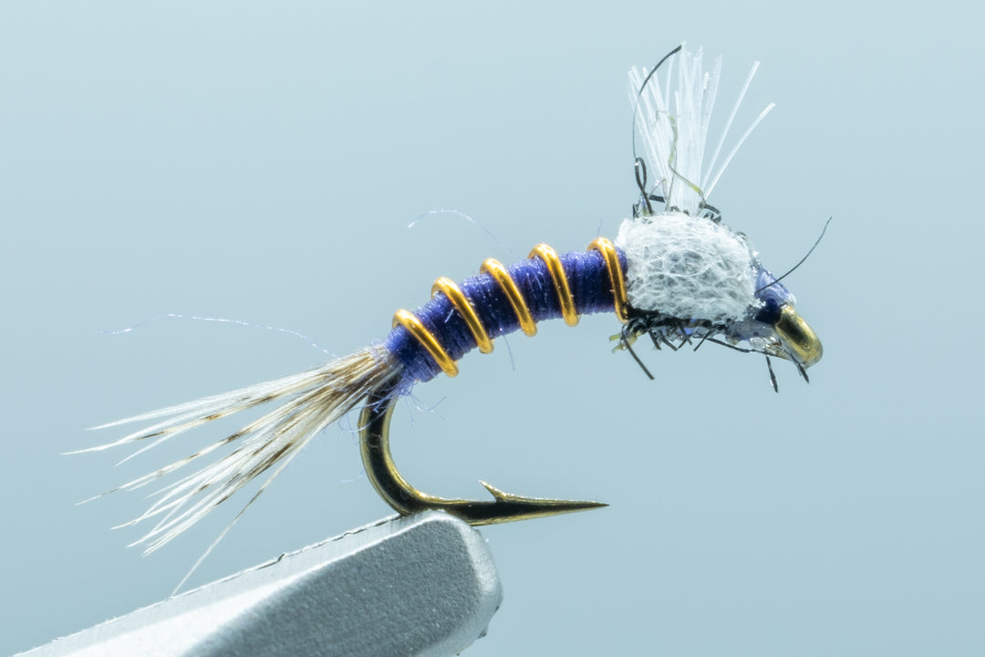 crack fishing reels Duane's Butt Crack Baetis Purple #18 – Madison River Fishing Company