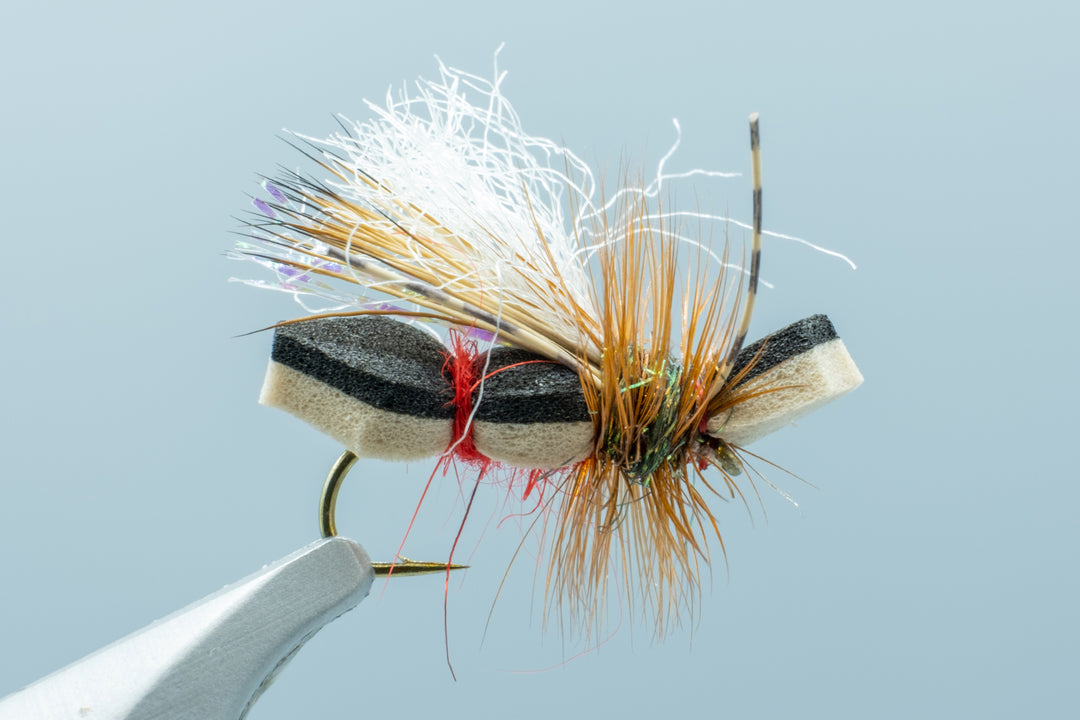 409 Yeager Red Ant Black & Tan #12 - Madison River Fishing Company