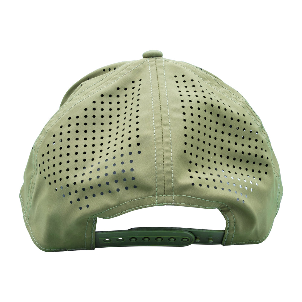 MRFC 40th Logo 5 Panel Performance Hat Loden w/Black Rope