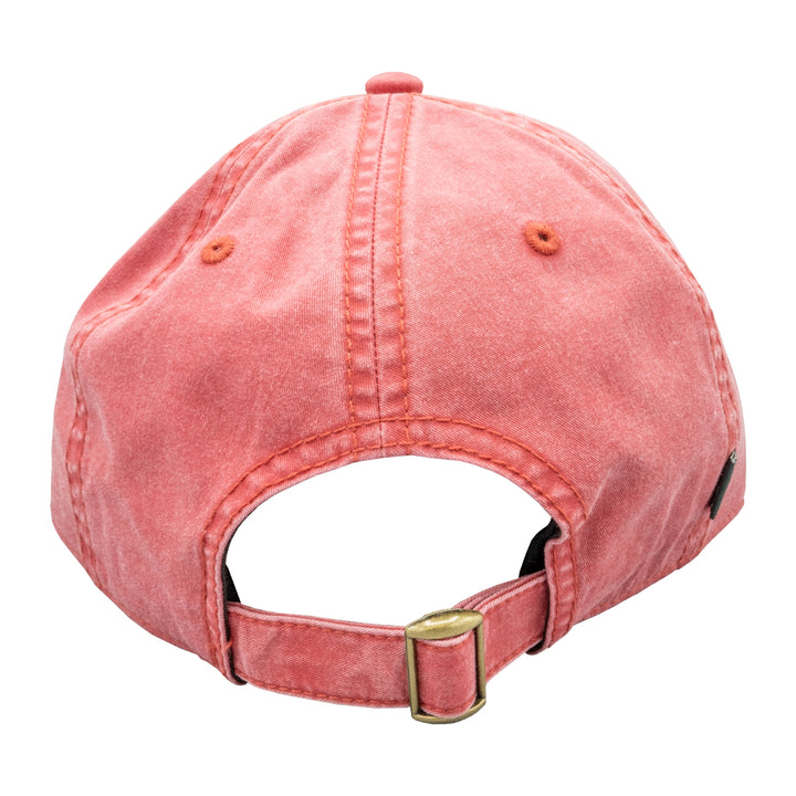 MRFC 40th Logo Hat Weathered Red w/Printed Front Patch - Madison River Fishing Company