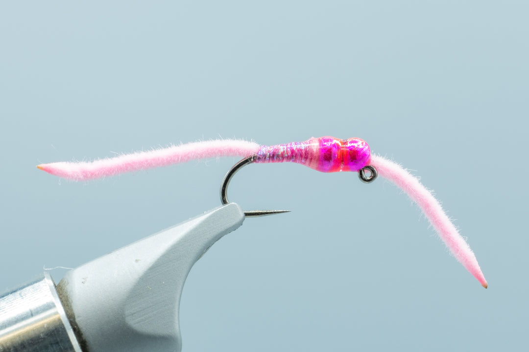 depth charge fishing lure Depth Charge Jig Worm Hot Pink #14