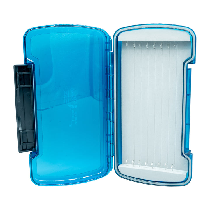 MRFC Logo Teton Articulated Fly Box Blue - Madison River Fishing Company